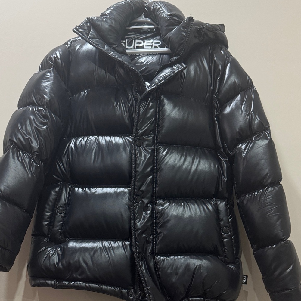 TNA Black Puffer Jacket